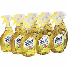 Lysol All Purpose Disinfectant Cleaner Lemon Breeze 32oz 12/Case RAC75352CT