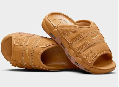 靴 Air More Uptempo Slide Flax FZ3113-200 Nike Air More Uptempo Slide Flax FZ3113-200 Brown Sandal US 8 w