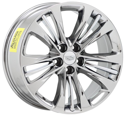 20" Cadillac CT6 Bright Chrome wheels rims Factory OEM GM set 4764 EXCHANGE - 第 3/8 張圖片