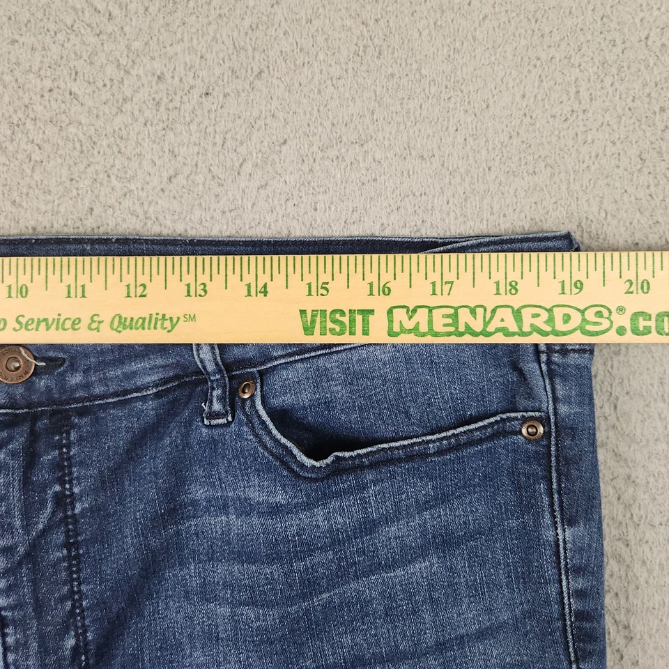 Sofia Vergara Jeans Womens Size 20 Melisa Flare Leg High Rise Blue Denim Stretch - Image 4 of 4