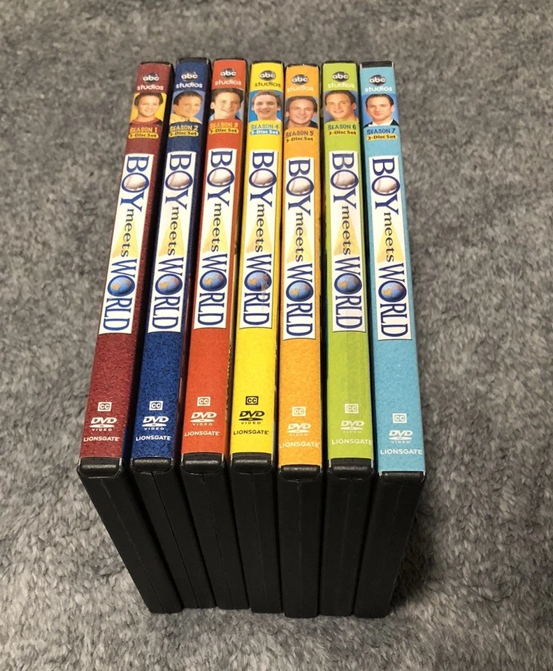 Boy Meets World Complete Series Seasons 1-7 (DVD) 1, 2, 3, 4, 5, 6, 7 - Image 3 of 4