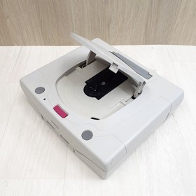 Sega Saturn Console Japan White bundle with 2 Controllers & 5 Games tested