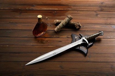 The Hobbit  Frodo Baggins 22'' Sting Sword, With Scabbard Sword Best for Disply
