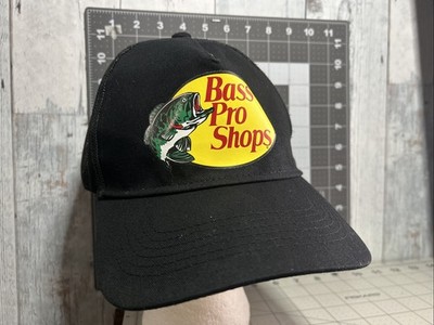 Bass Pro Shop Black Trucker baseball Hat Used Bass Pro Shop Black Trucker Hat - Snapback Trucker Hat  main image 3