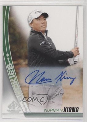 2021 SP Game Used Rookies Spectrum Auto Norman Xiong #29 Auto 5x5