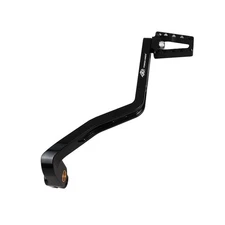 Black Brake Shift Lever Foot Peg Pedal for Harley 93-17 Dyna FXDB FXDL FXDLS FXD