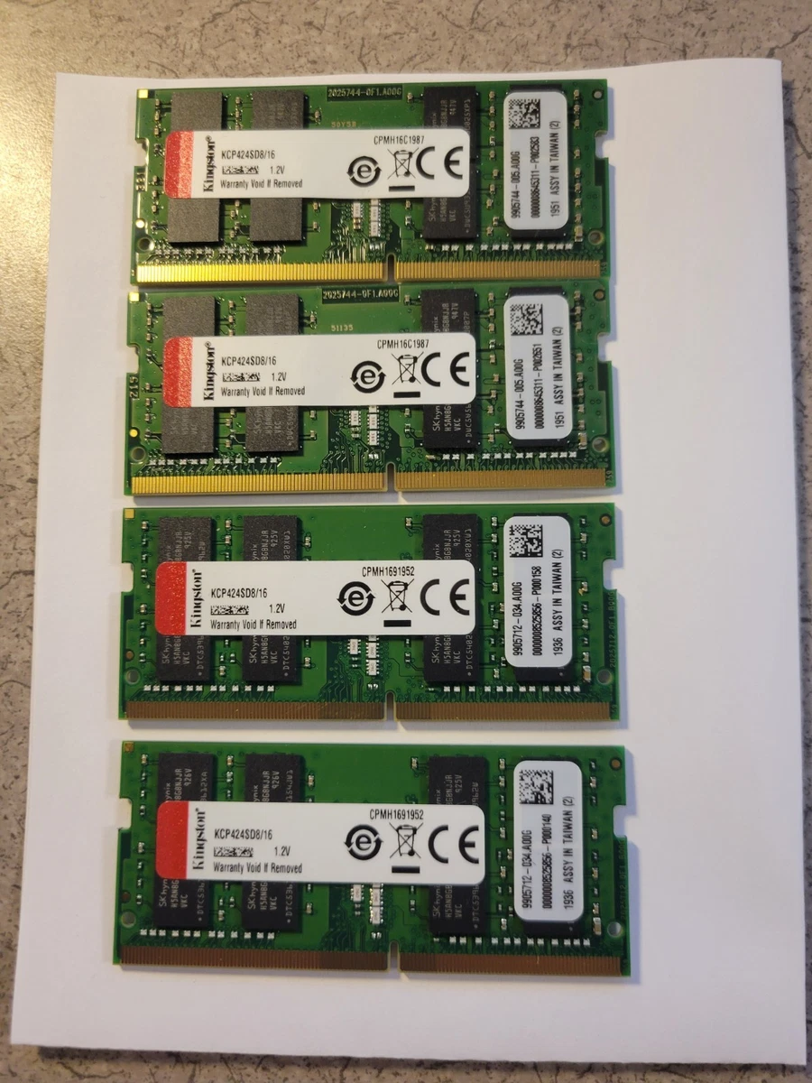 Kingston DDR4 SDRAM 64 GB Total Capacity Memory (RAM) for sale | eBay
