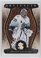 2023-24 Upper Deck Artifacts Goalies Leather Philipp Grubauer #141 0u2j