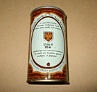 Metbrau Non-Alcoholic Beer Can SS Steel Bottom Opened — photo 3