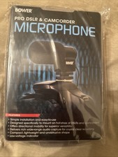Bower MIC150 Microphone for DSLR  Camcorder NEW