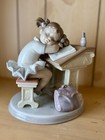 Vintage Lladro Ballerina Girl Figurine "Waiting For The Bell" #6802 Retired