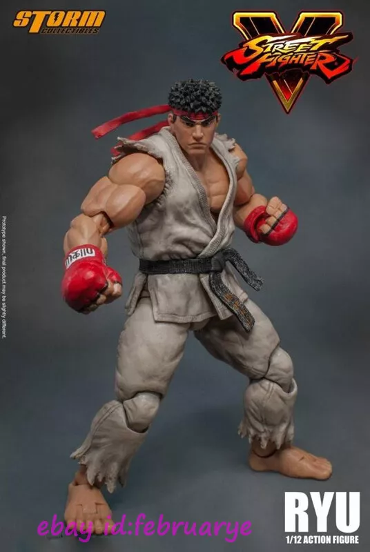 RYU - Street Fighter V 1 / 12 Scale Action Figure by Storm Collectibles