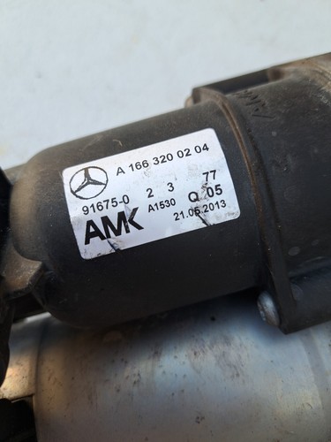 FOR PARTS OR REPAIR MERCEDES GL450 X166 AIR RIDE SUSPENSION COMPRESSOR PUMP OEM - Picture 2 of 7