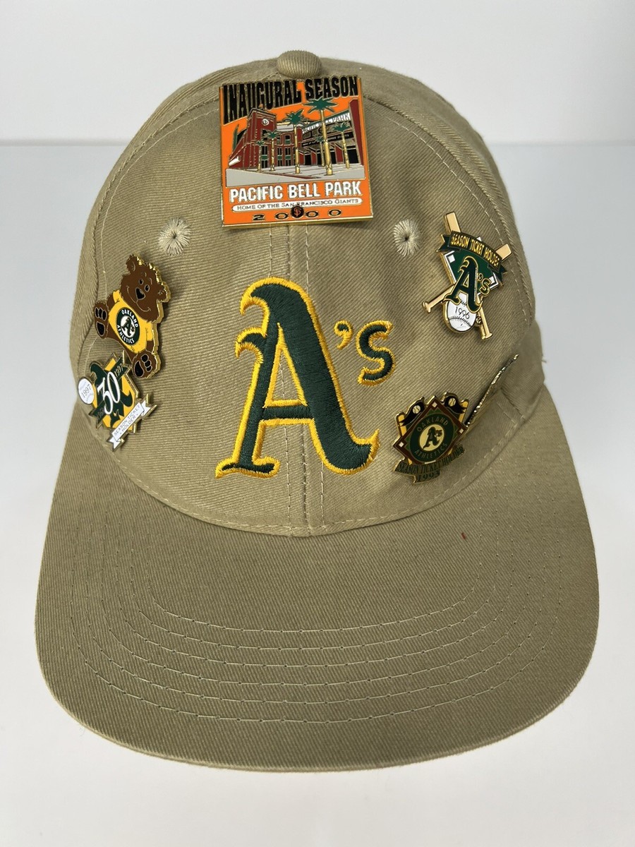 帽子 VINTAGE 90s MLB Oakland Athletics CAP Vintage Oakland A's Hat 90s Snapback Cap MLB Athletics H22
