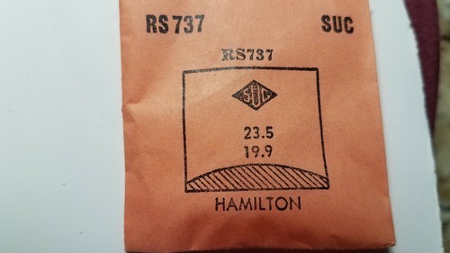 RELOJ HAMILTON CRISTALES DE LOTE ANTIGUO - MARCA SUC muchas variedades (RA a RMC) página 1 0f 5 - Imagen 22 de 54