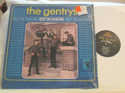 THE GENTRYS KEEP ON DANCING ORIGINAL 1965 MONO POP-ROCK SHRINK! W/PRICE TAG NM-!