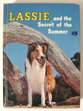 LASSIE & The SECRET of the SUMMER! Vintage 1958 Whitman TV Authorized Edition!