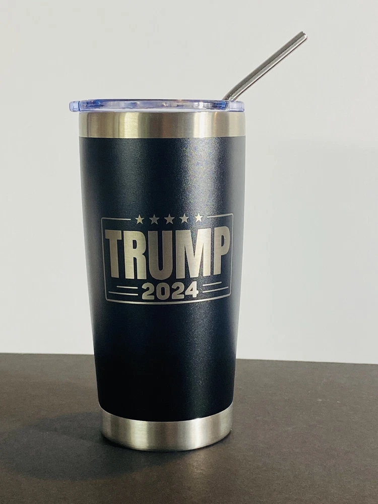 Tumbler 20oz Trump Logo 2024 Laser Engraver Stainless Steel Tumbler 20oz Trump Logo 2024 Laser Engraver Stainless Steel