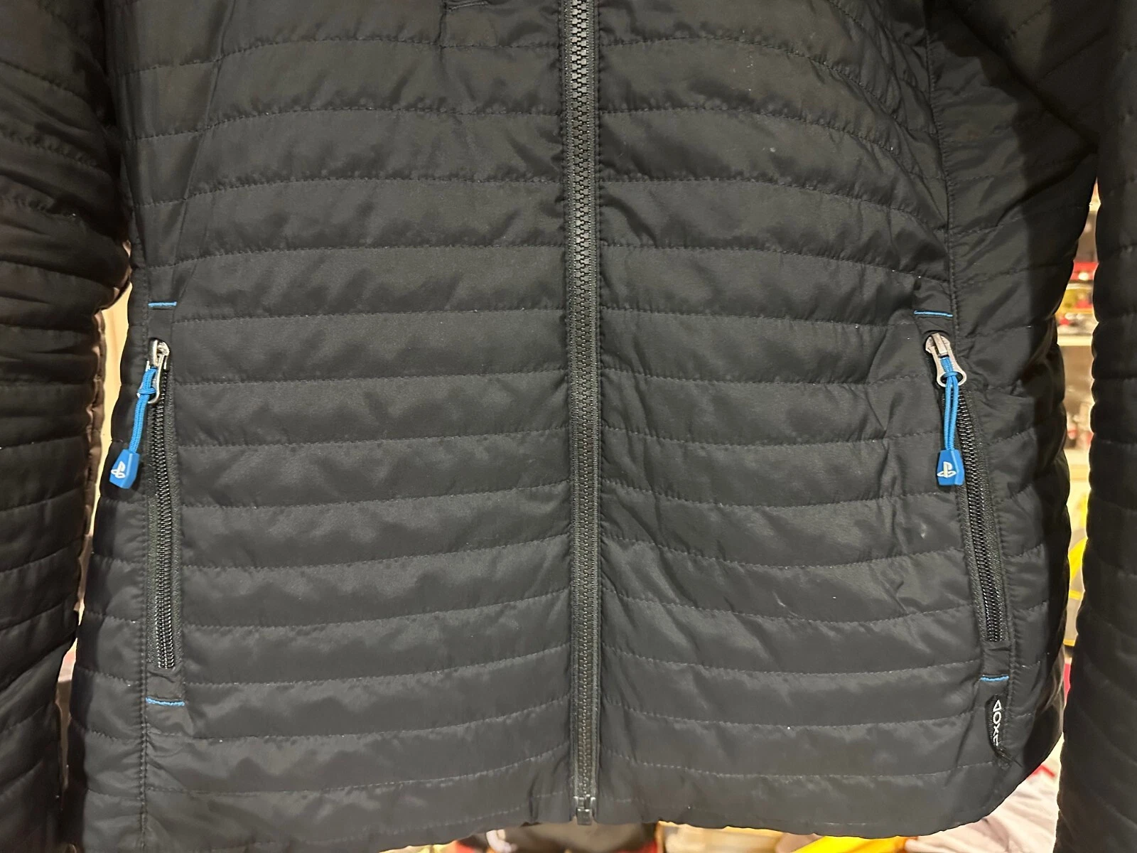 PLAYSTATION Men's RARE 25th Anniversary PS5 Launch Team Jacket Puffer Pre-Owned - product detail image 5