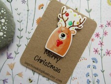 Needle Minder magnetisch, Weihnachten Rentier Kreuzstich Sticknadelhalter