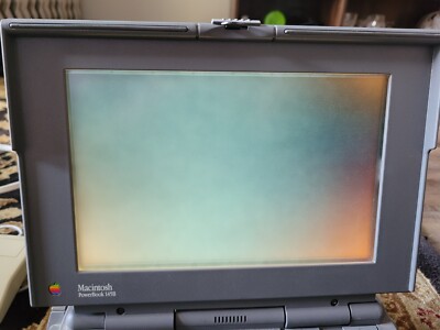 Apple Macintosh PowerBook 145B Laptop For Parts/Repair w/ Mouse