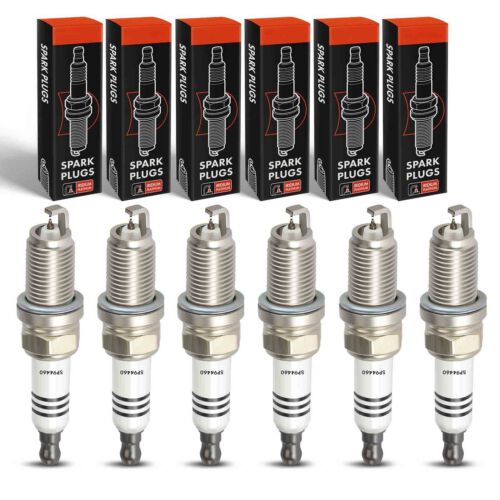 6x Iridium & Platinum Spark Plugs for Audi A6 A7 A8 Quattro Q5 Q7 S4 S5 V6 3.0L - Picture 8 of 8