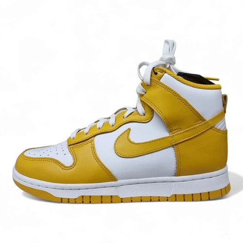 NIKE DUNK HIGH ""DUNKLER SCHWEFEL"" TRAINER VERSCHIEDENE GRÖSSEN (DD1869 106)