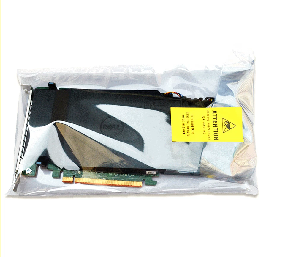 6N9RH Dell Ultra 4x M.2 NVMe SSDs to x16 PCIe Adapter Card 80G5N TX9JH DPWC400 - Image 4 of 4