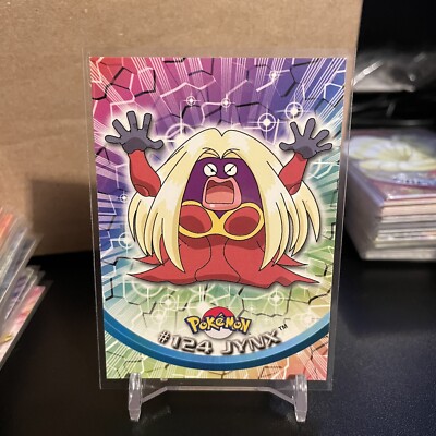 POKEMON JYNX #124 [Non-Holo] Topps Blue Logo 1st TV