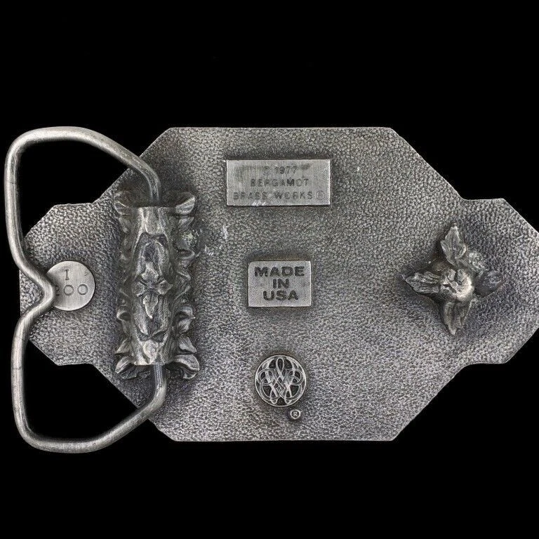 De colección Años 70 Nuevo de Lote Antiguo 1977 Starship Banda de Música Gira Álbum Promo Hebilla de Cinturón Foto 2 de 2