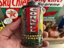 ~VINTAGE~ CORNELL PRE PEP BOYS VULCANIZING CEMENT CAN~ 1930's??? EMPTY