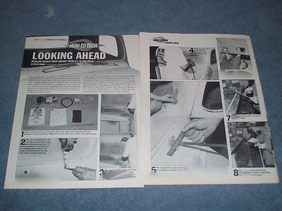 1940 Ford Pickup Truck Specialty Power Windows Wipers How-To Tech Info Article 
