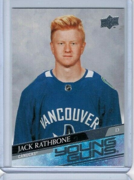2020-21 Upper Deck Extended Jack Rathbone Young Guns #717