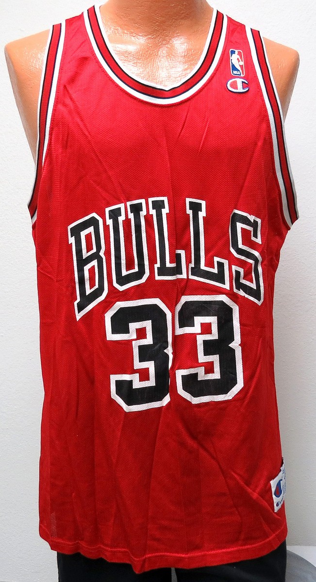 BULLS SCOTTIE PIPPEN 33 ジャージ L CHAMPION NBA 1990's