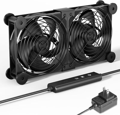 Big Airflow Computer Fan with AC Plug Cabinet Fan 100V 240V AC Power Supply