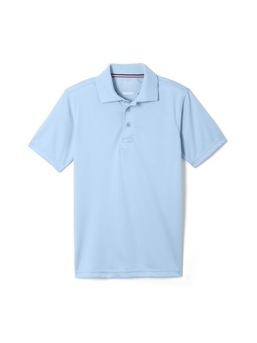 French Toast Polo Shirt Boys Size XS Light Blue 100% Polyester Short Sleeve - Picture 3 of 3
