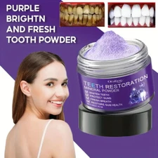 Dental Restoration Mineral Powder, Mineral Tooth Powder, Teeth Whitening HOT US~
