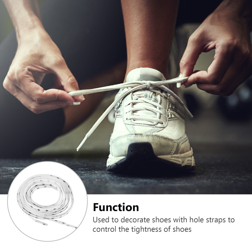 APL Lacci Riflettenti Fluorescenti per Scarpe da Ginnastica Uomo e Donna