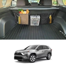 Rear Trunk Seats Organizer Cargo Net Envelope Style for Toyota RAV4 2019–2025