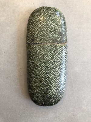 Vintage Chinese Shark Skin Eyeglass Case