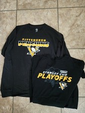 Pittsburgh Penguins 2021 Stanley Cup Playoffs Mens t tee shirt Lot long sleeve