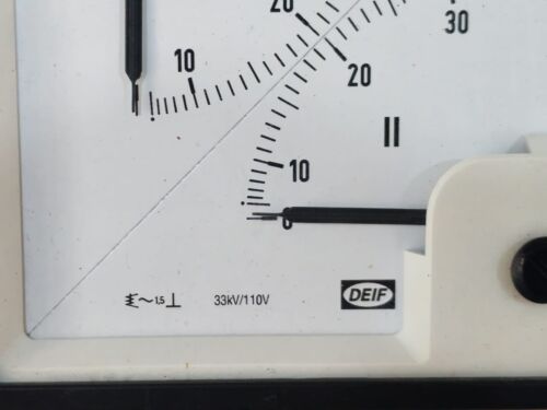 DEIF 2EVQ96 DOUBLE METER 33KV/110 V - Picture 2 of 11