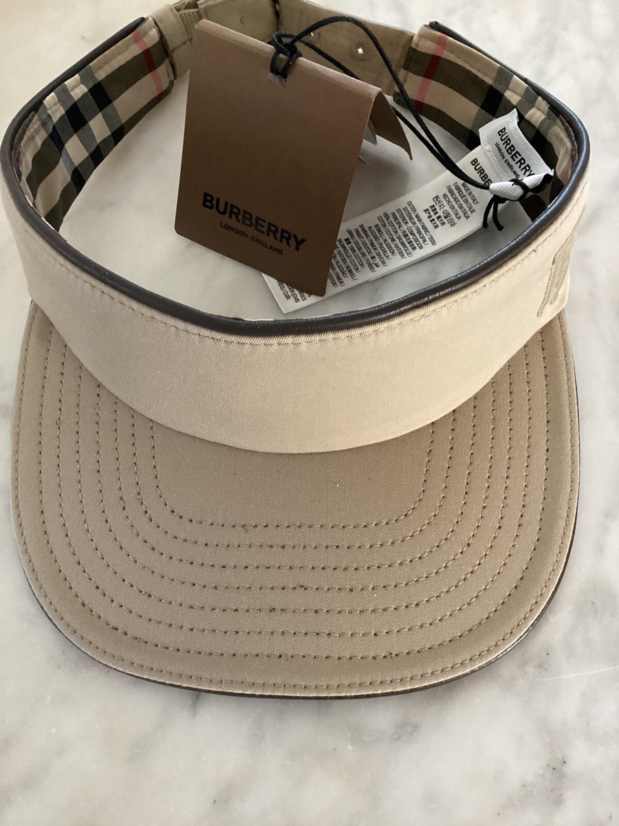 100% Authentic Burberry Visor -Size Small/adjustable | eBay