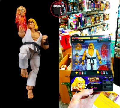 Street Fighter 2: Ken - Deluxe Action Figure scale 1:12 - Il Livello