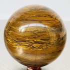 Natural Tiger Eye stone ball quartz crystal ball Reiki healing 3720G — photo 2