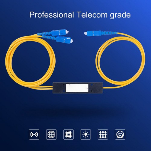 Fiber Optical 2m Ftth SC UPC 1X2 PLC Singlemode Splitter FBT Coupler Adapter - 第 10/14 張圖片