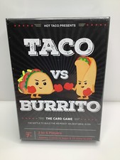 New Taco vs. Burrito The Party Card Game - Build the Weirdest Meal - Hot Taco