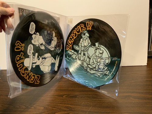 Various, Zensur!?, 1997 Limited Ed Germany Picture Disc Vinyl 4x LP + Comic Book - Picture 5 of 8