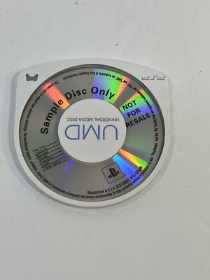 Sony PSP UMD Sample Disc Only Capcom Monster Hunter Freedom Unite Trade *Demo*