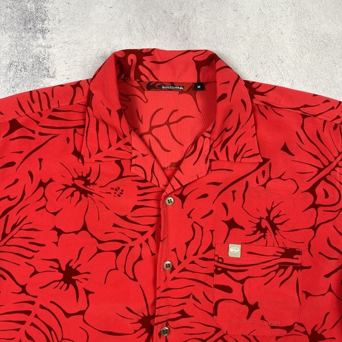 Camisa loca de manga corta vintage Quicksilver Y2K Yin-Yang hawaiana para hom... - Imagen 3 de 10